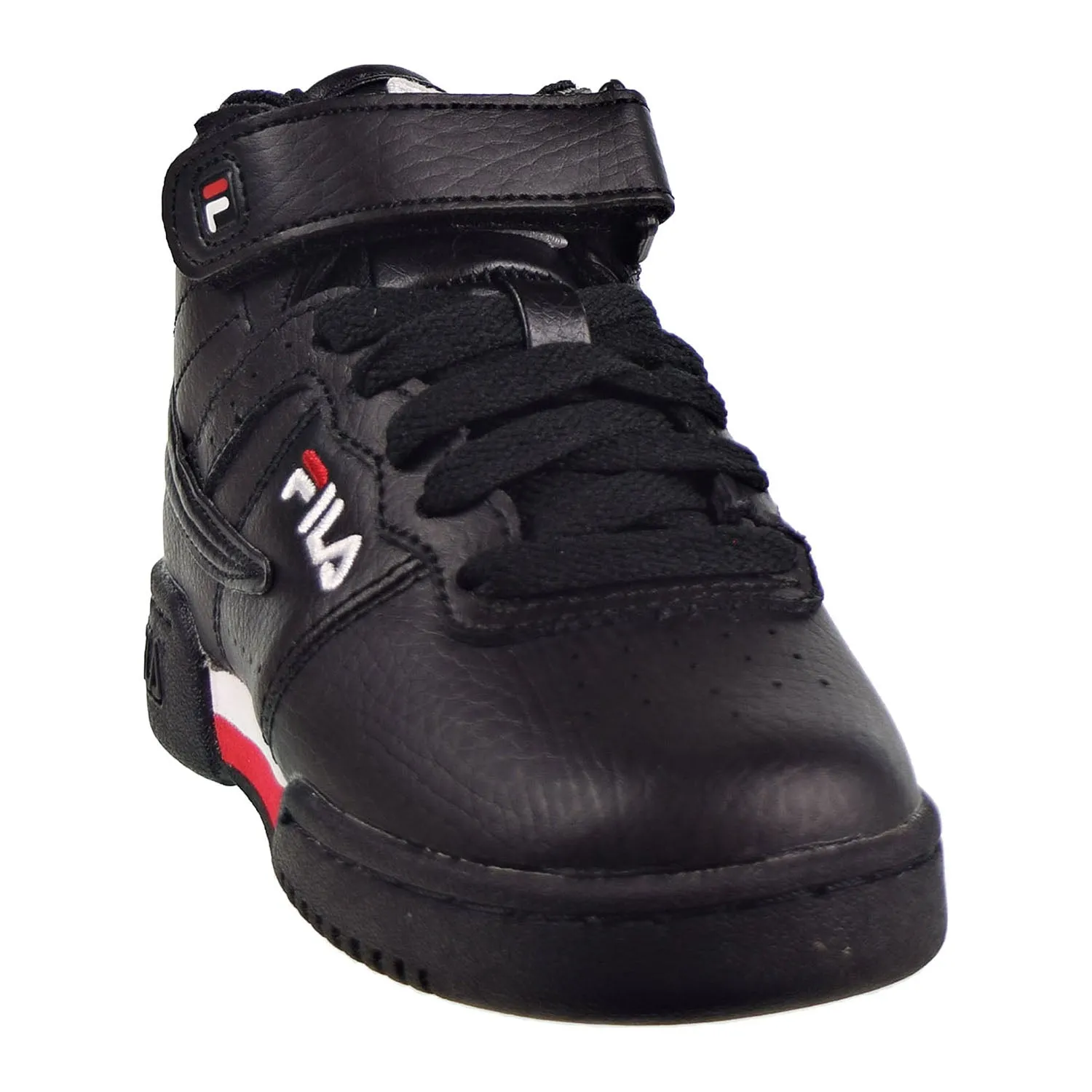 Fila F-13 Hook-And-Loop Kids' Shoes Black/Red/Navy