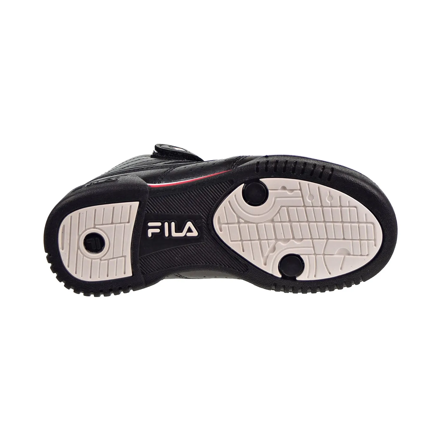 Fila F-13 Hook-And-Loop Kids' Shoes Black/Red/Navy