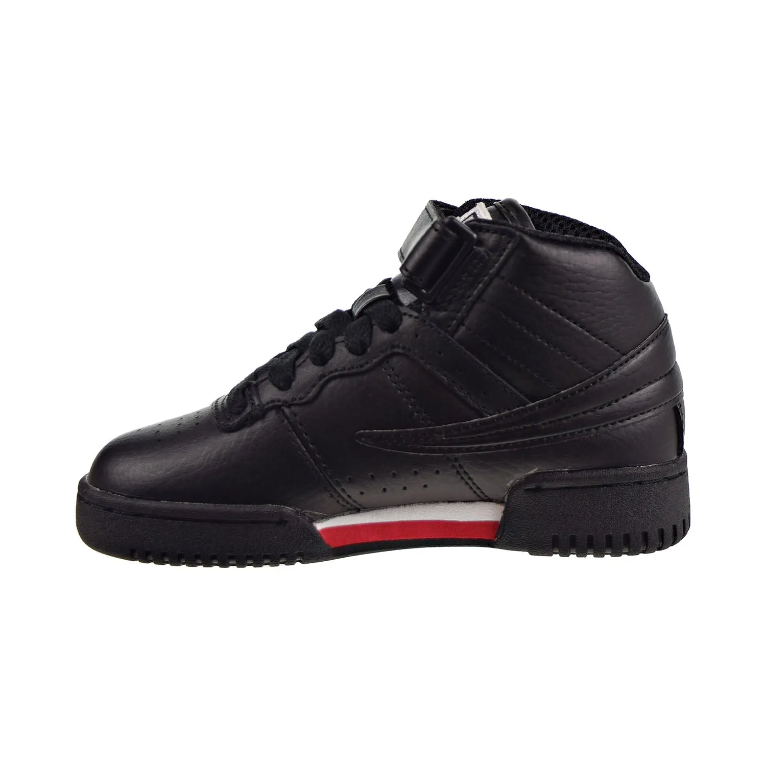 Fila F-13 Hook-And-Loop Kids' Shoes Black/Red/Navy