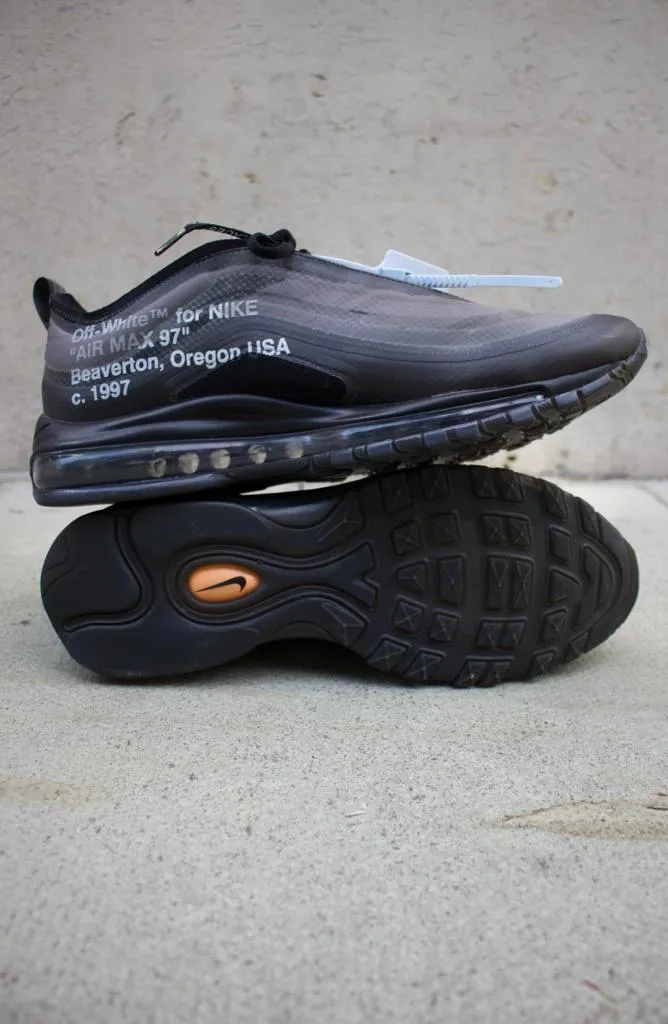 PRE-LOVED NIKE AIR MAX 97 OFF-WHITE BLACK