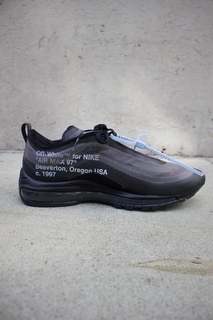 PRE-LOVED NIKE AIR MAX 97 OFF-WHITE BLACK