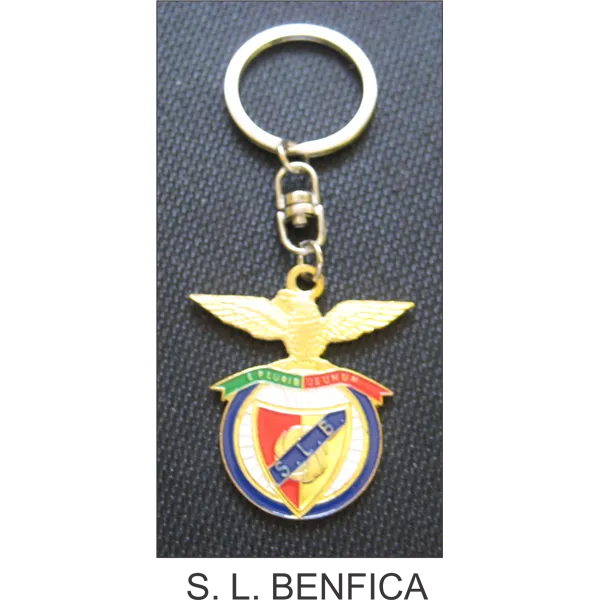 SL Benfica Metal Key Chain