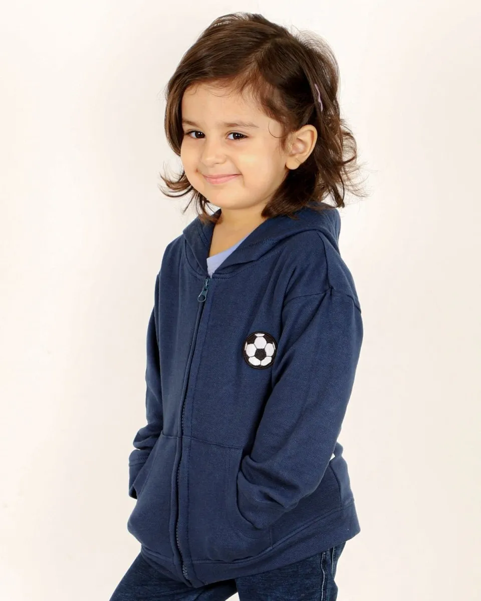 Soccer Squad Unisex Kids Zipper Jacket