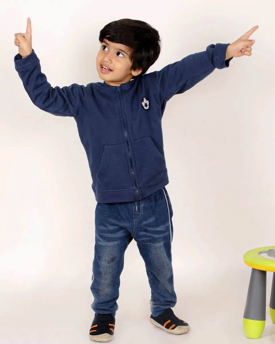 Soccer Squad Unisex Kids Zipper Jacket