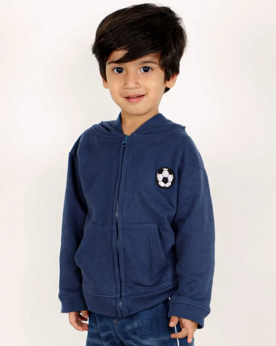 Soccer Squad Unisex Kids Zipper Jacket