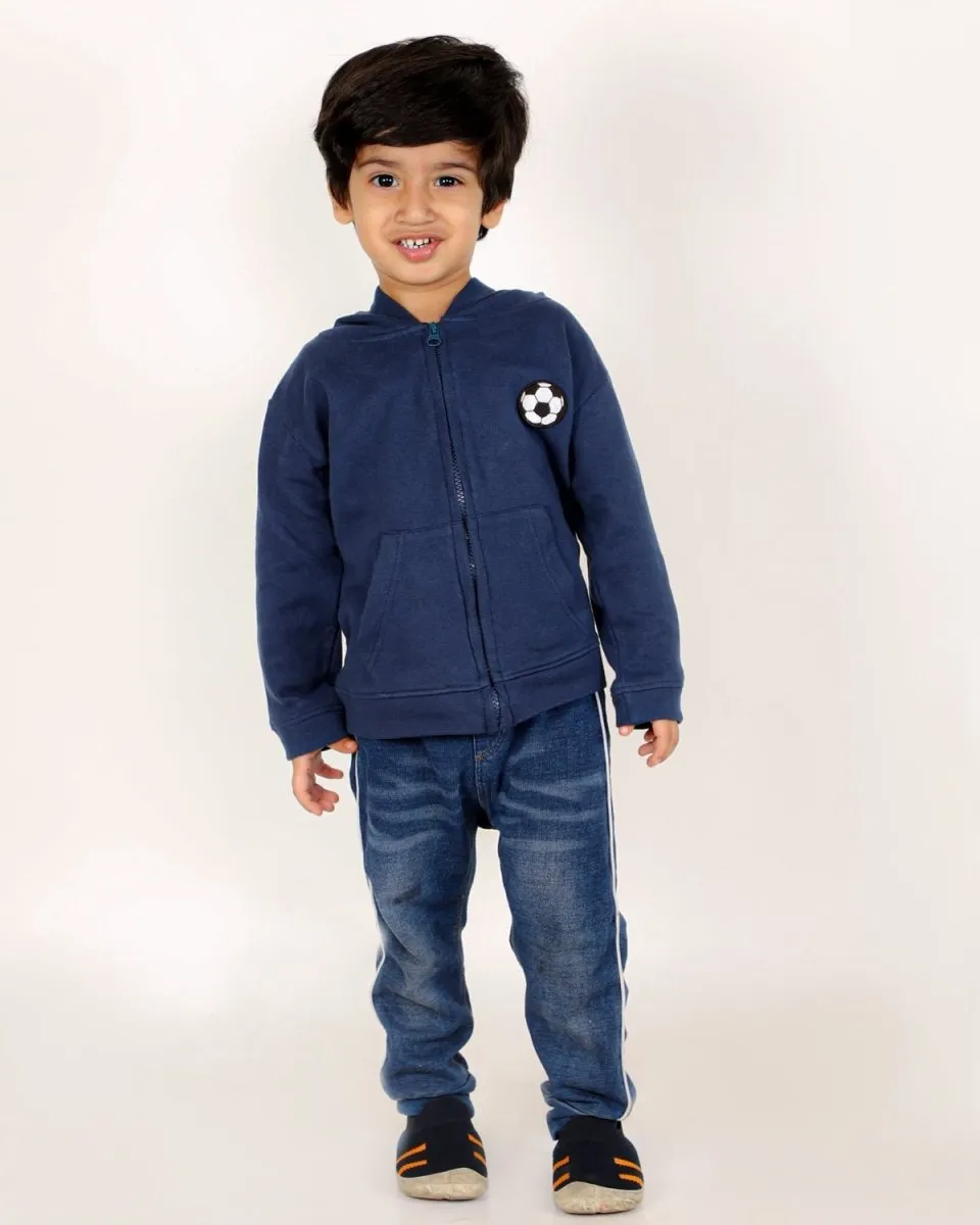 Soccer Squad Unisex Kids Zipper Jacket