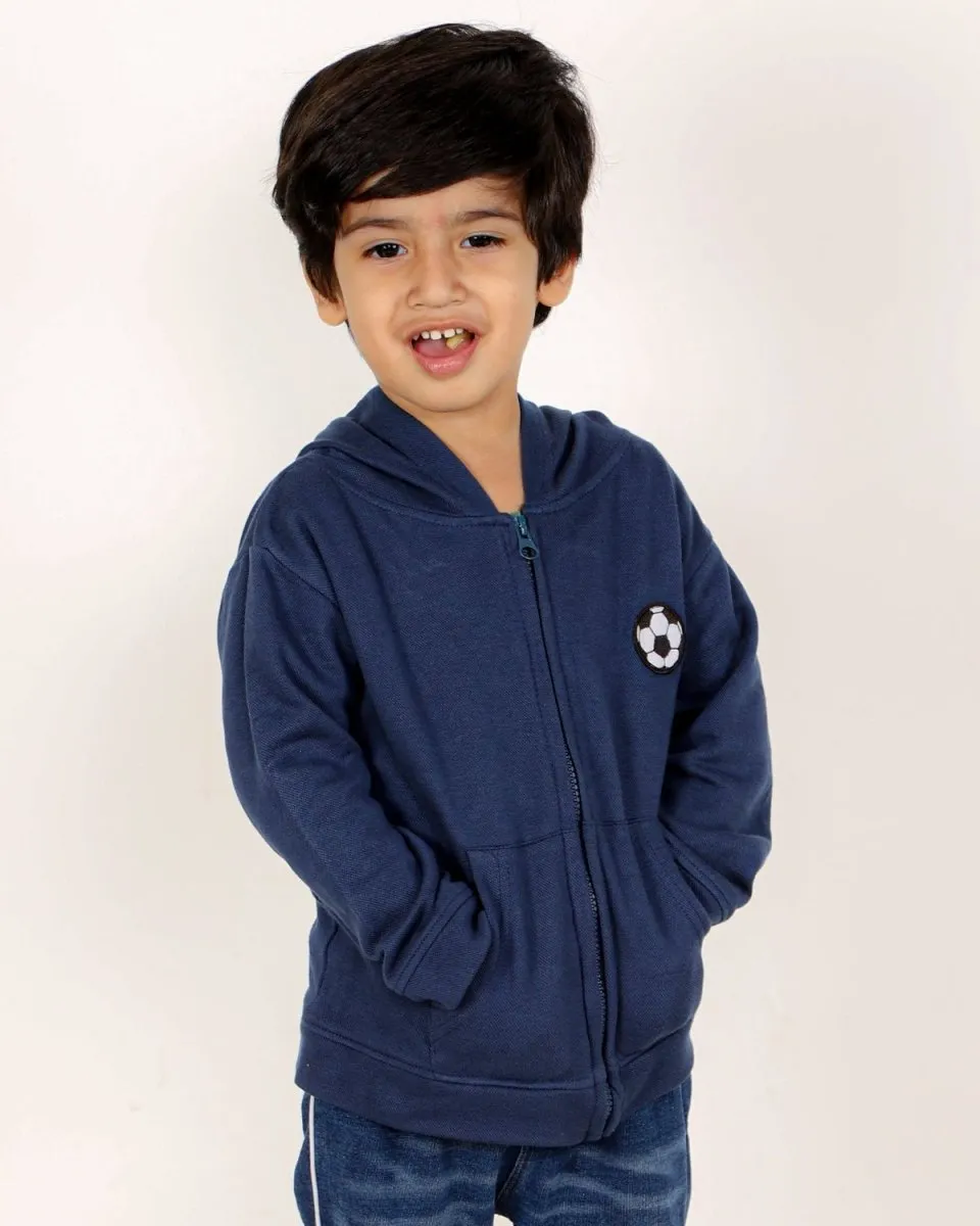 Soccer Squad Unisex Kids Zipper Jacket