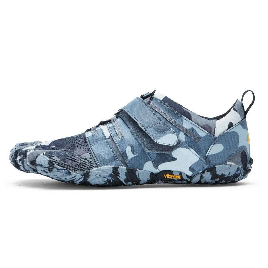 Vibram V-Train 2.0 Five Fingers Barefoot Feel Shoes Mens Trainers Grey / Camo