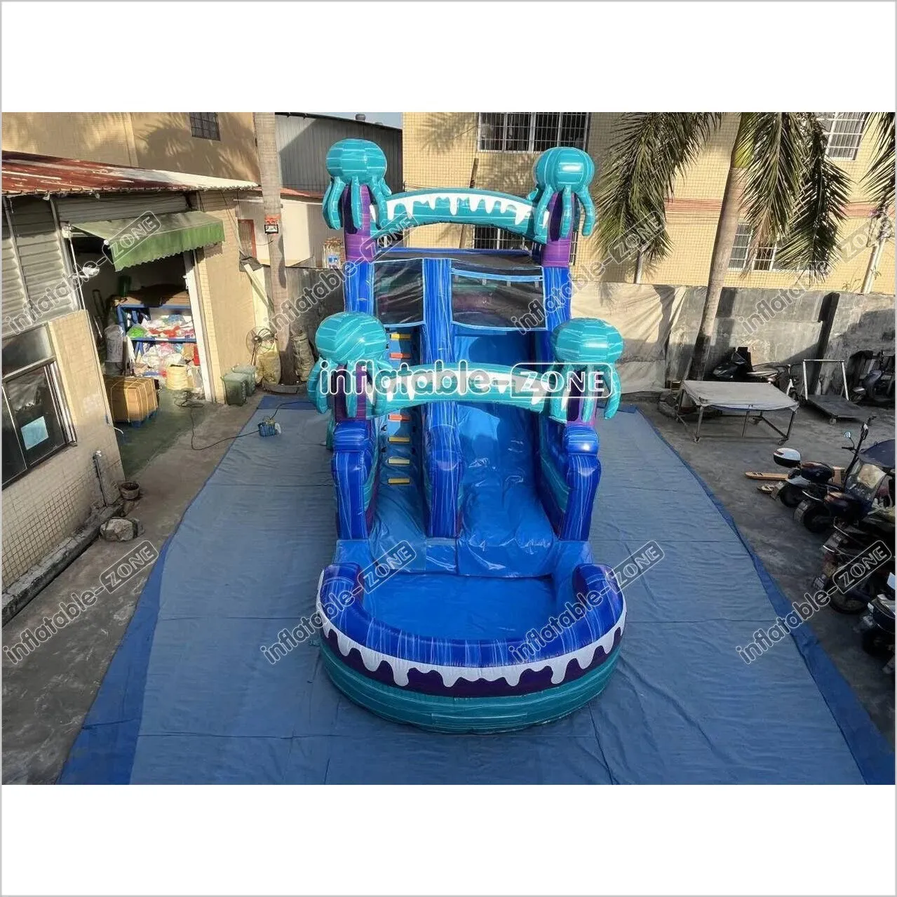 Water Slide Jumping Castle Slip And Inflatables For Adults Near Me Big Blow Up Bounce House Slide