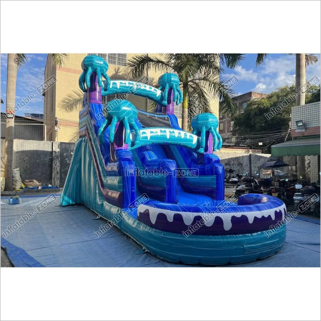 Water Slide Jumping Castle Slip And Inflatables For Adults Near Me Big Blow Up Bounce House Slide