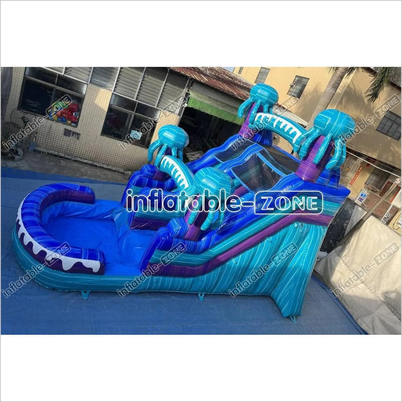 Water Slide Jumping Castle Slip And Inflatables For Adults Near Me Big Blow Up Bounce House Slide