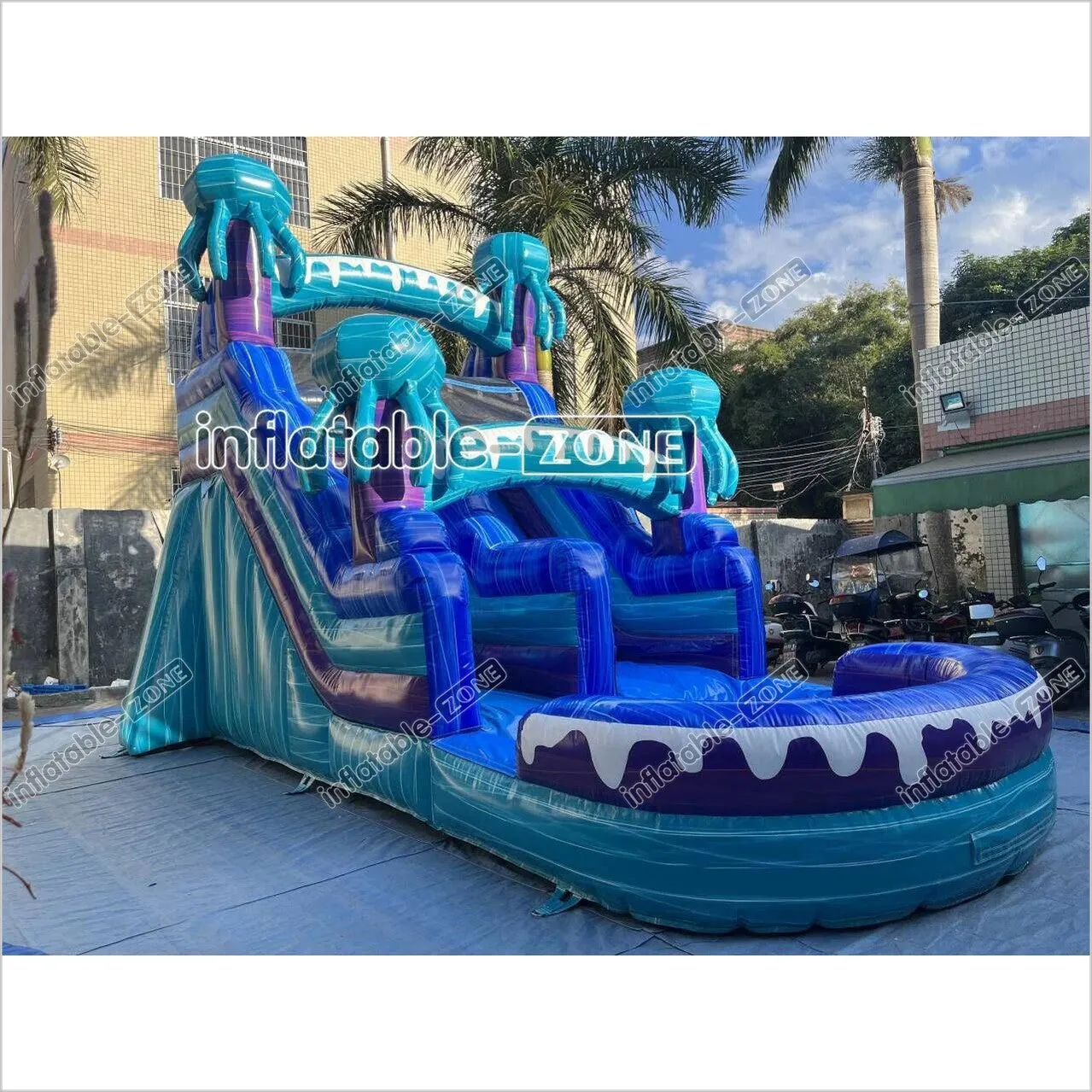 Water Slide Jumping Castle Slip And Inflatables For Adults Near Me Big Blow Up Bounce House Slide