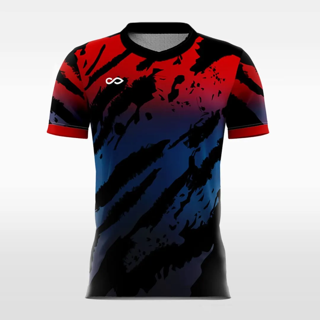 Zebra Stripe - Custom Soccer Jersey for Men Sublimation